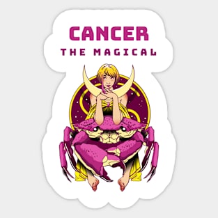 CANCER THE MAGICAL Sticker